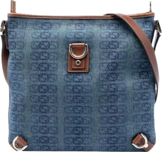 Gucci Vintage Dame Blå Gucci Vintage Dame Blå