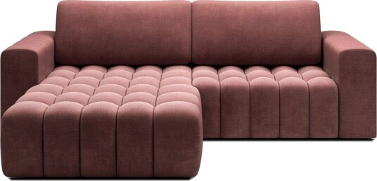 Seksjon Eltap Bonett 250x175x92 cm Monolith 63 Rosa Venstre
