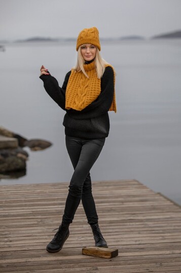 Viking Garn 2033 1A Halm Hals Og Lue