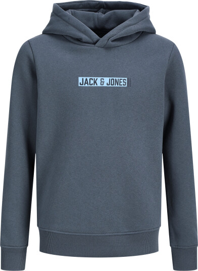Jack & Jones Jjmunk Sweat Hood Jnr Blue 140