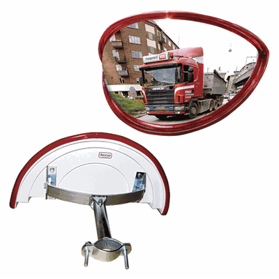 Trafikkspeil Supervision  ø 800 mm  850 x 850 x 460 mm  4,2 kg   