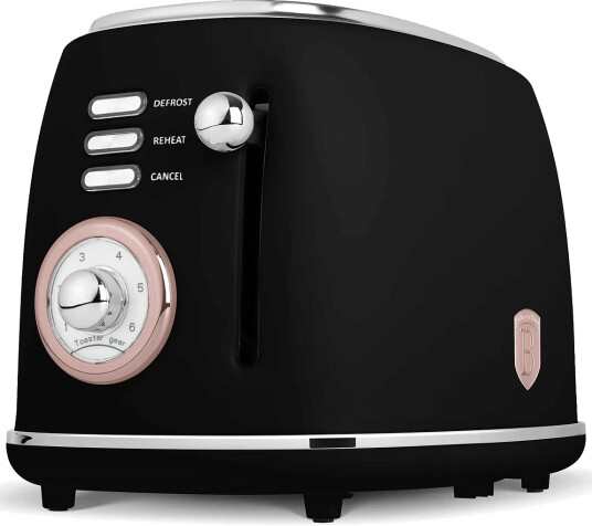 Berlingerhaus Toaster Black  Rose Gold   Black   ONE SIZE