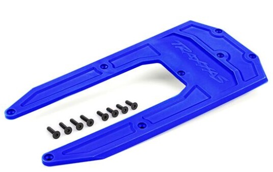 Traxxas 9623X Skidplate Chassis Blue Sledge Traxxas 9623X Skidplate Chassis Blue Sledge