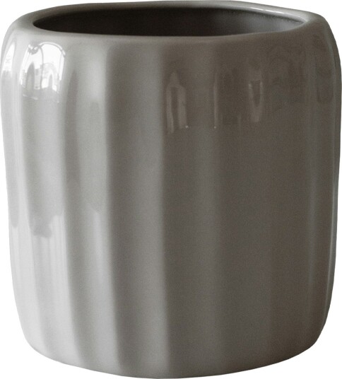 Ease Krukke 13,5x14 cm, Shiny Mole
