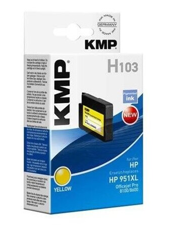 KMP H103 Ink Yellow - Blekkpatron Yellow KMP H103 Ink Yellow - Blekkpatron Yellow