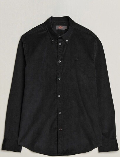 Morris Douglas Cord Shirt Grey