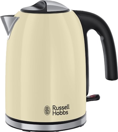 Russell Hobbs Colours Plus Vannkoker 1,7L 2400W Krem Rustfritt Stål 20415-70 Russell Hobbs Colours Plus Vannkoker 1,7L 2400W Krem Rustfritt Stål 20415-70