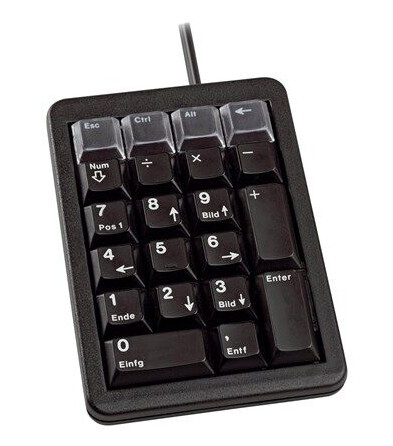 Cherry ML4700 Numpad Tastatur USB 21 Taster Svart