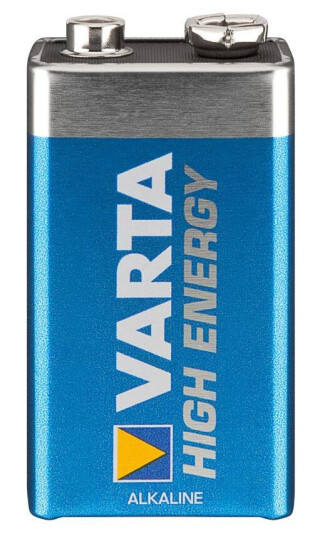 CoreParts batteri x 9V - Alkalisk (MBR9V/6LR61)