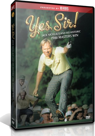 Yes Sir Jack Nicklaus & Historic 1986 Masters DVD