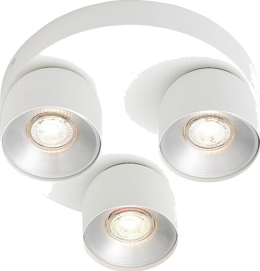 Nordlux Spotlight Pitcher 3 Rondel Hvit Spotlys