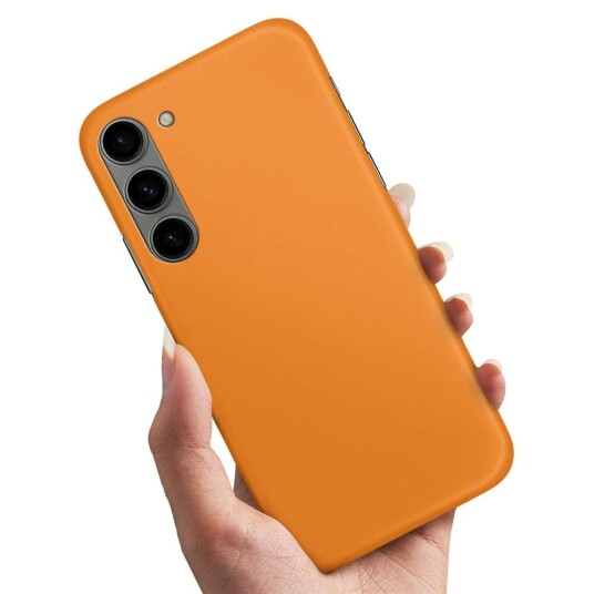 Samsung Galaxy S23 Plus - Deksel/Mobildeksel Oransje