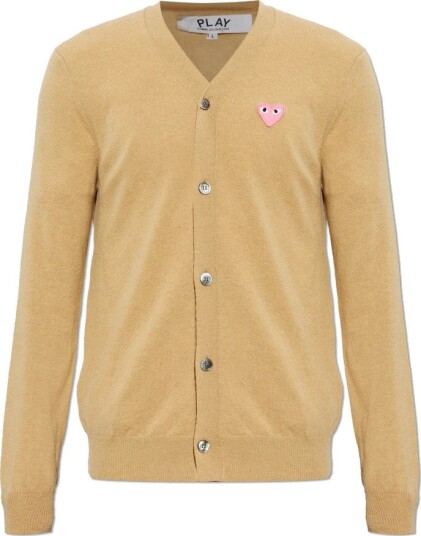 Comme des Garçons Play Herre Strikkevarer Beige L,