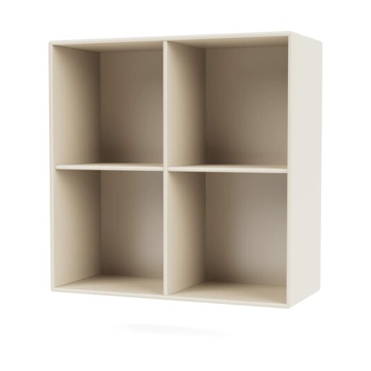 Montana SHOW hylle 69,6x69,6 cm, opphengsskinne 158 Oat