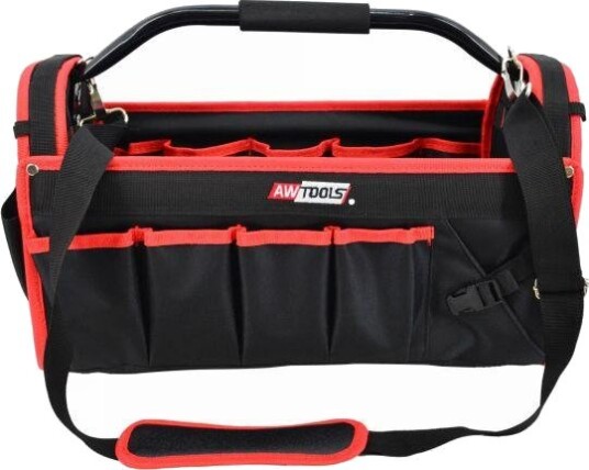 AWTools Verktøybag AW30661 I Nylon, 31 Lommer, 48 × 23 × 28 cm