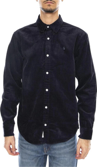 Carhartt Wip Herre Skjorter Blå S,