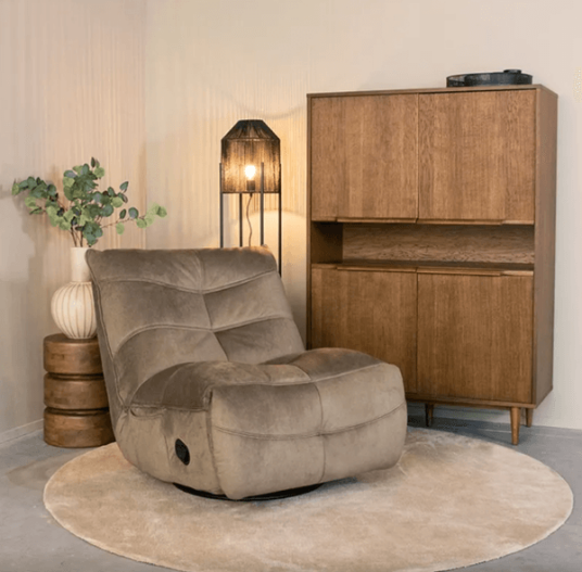 Trend Collection Take It Easy Lenestol – Taupe Cosmo Trend Collection Take It Easy Lenestol – Taupe Cosmo