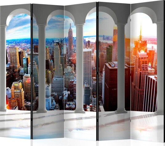 Romdeler - Pillars og New York II 225x172 - Artgeist sp. z o. o.