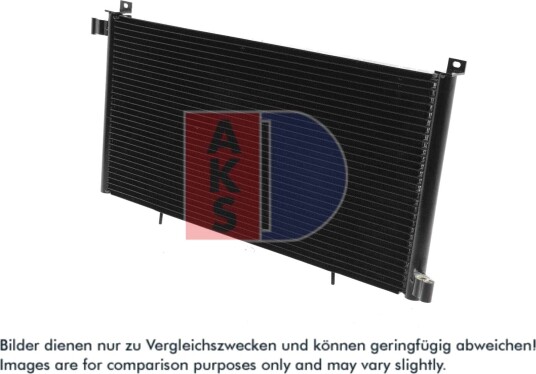 Kondensator, klimaanlegg AKS DASIS 122064N Kondensator, klimaanlegg AKS DASIS 122064N