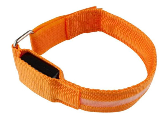 Armbånd med LED-Lys - Orange Armbånd med LED-Lys - Orange