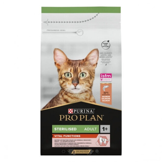 Purina Pro Plan Katt Adult Sterilised Tørrfôr med Laks 1,5 kg