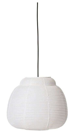 Made By Hand Papier Enkelt Taklampe Ø40 cm Hvit