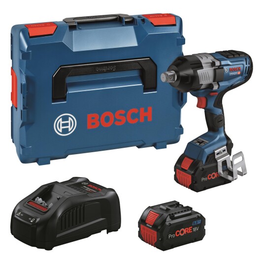 Bosch Slagmuttertrekker 06019M1002 med Batteri Bosch Slagmuttertrekker 06019M1002 med Batteri