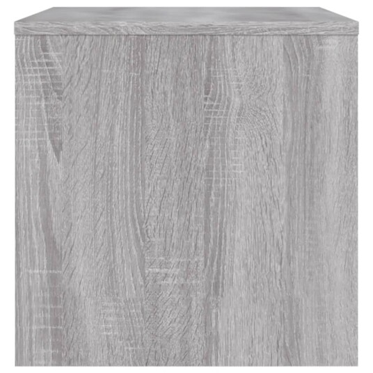 vidaXL TV-benk grå sonoma 80x40x40 cm konstruert tre 8720286974971