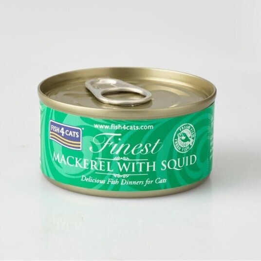 Fish4Cats Finest Våtfôr for katt - Makrell og akkar 70 g