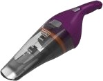 Black & Decker NVC115W Håndholdt Støvsuger Uten Pose 0,385L Lilla