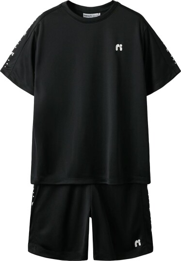 Name It Nkndemu Ss Nreg Shorts Set Black 116 Name It Nkndemu Ss Nreg Shorts Set Black 116