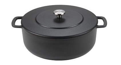 Combekk Souschef Braiser Potte 28 Cm Svart (5,8 L) - Resirkulert Støpejern