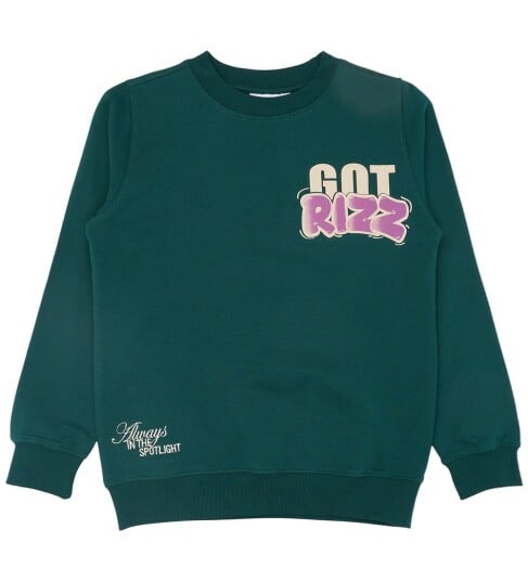 The New Tnreg Sweatshirt Green 122/128 The New Tnreg Sweatshirt Green 122/128