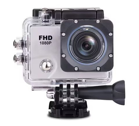 Actionkamera Full HD Wi-Fi 12Mpx med tilbehør