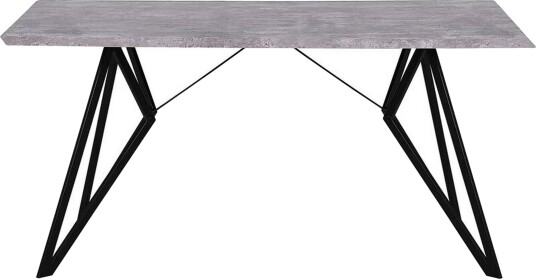 Verd Spisebord 160x90 cm - Grå