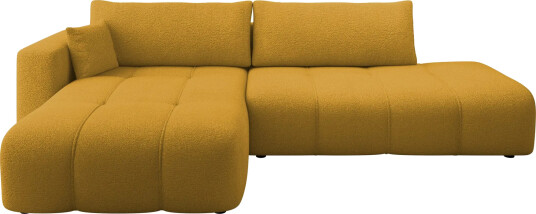 Flo Sovesofa med sjeselong 4 seter Hvit