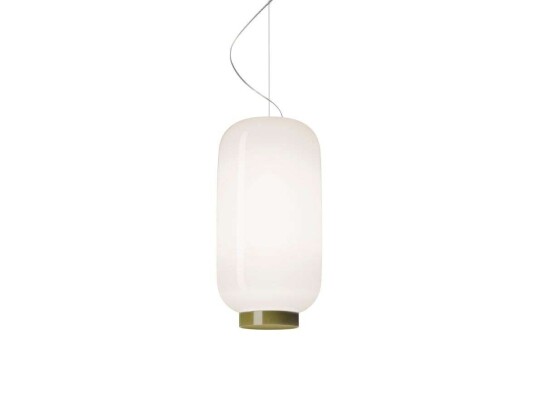 Foscarini - Chouchin 2 LED Pendel Dimmbar 10m White/Green