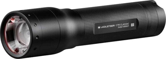 Ledlenser C7R Classic flashlight, 1000 lm, black