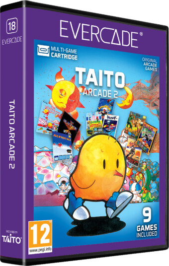 Evercade Taito Arcade 2 Arkadespill for Barn Evercade Taito Arcade 2 Arkadespill for Barn