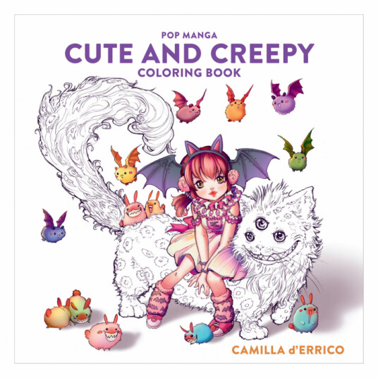 Books Pop Manga: Cute and Creepy Coloring Book Books Pop Manga: Cute and Creepy Coloring Book
