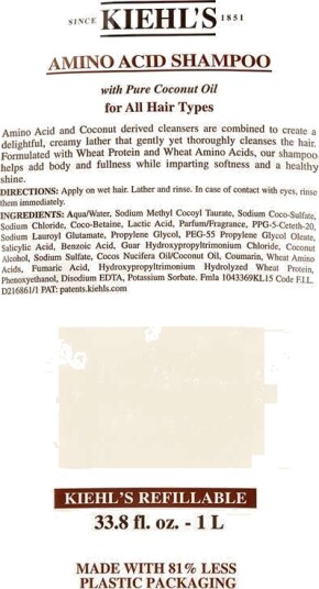 Kiehl's Amino Acid Shampoo Refill 1000 ml