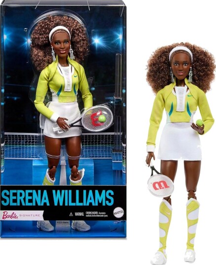 Barbie Collector Motedukke Serena Williams