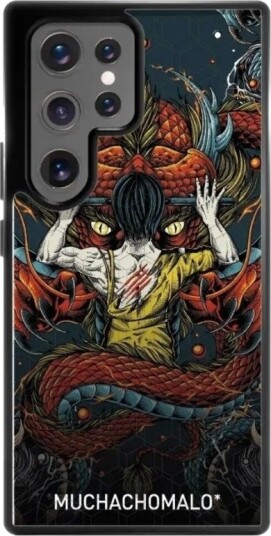 Phonecases3D Samsung Galaxy S25+ Muchacho Malo 3D mobildeksel, svart