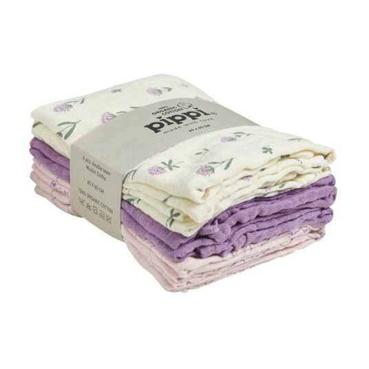 Gassklut Pippi 6pk Orkide