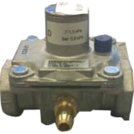 Gasstrykkregulator med testkobling 1/2"