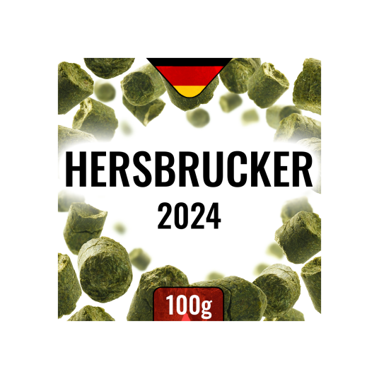 Humle Hersbrucker 2024 100g 2,4% AA Nitrogenpakket