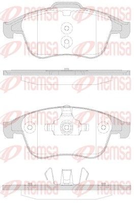 Bremseklosser REMSA 1350.30