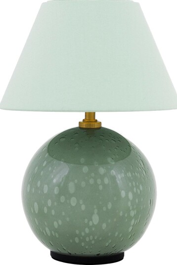 Globen Lighting Bærbar bordlampe Iris 16 Butter yellow Grønn Oppladbare lamper
