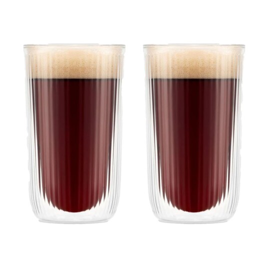 Bodum Douro ølglass med dobbelt vegg 45 cl 2 pakn. Klar Bodum Douro ølglass med dobbelt vegg 45 cl 2 pakn. Klar