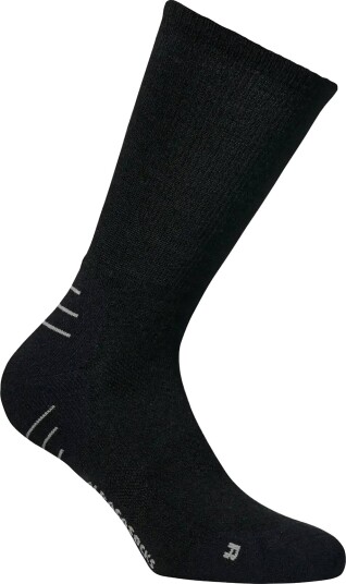 Alpacasocks&Co Merino Tech Hiking Crew 1-Pack - Black - 36-39